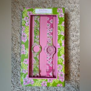 Lilly Pulitzer Interchangeable Watch Set